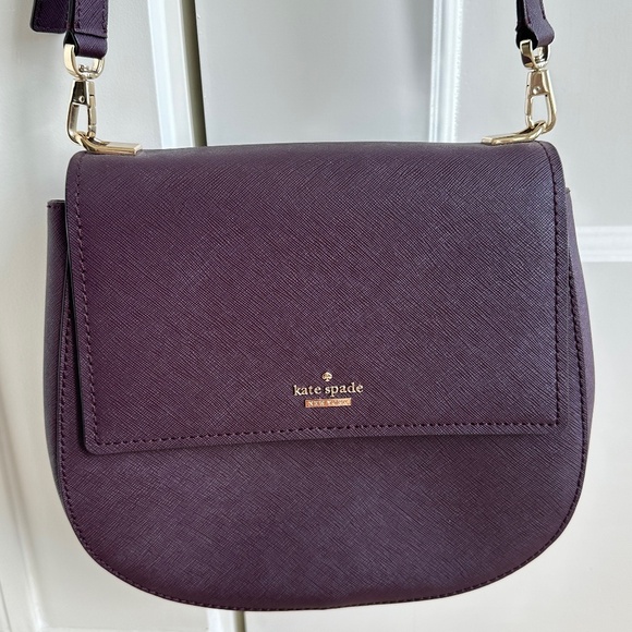 Kate Spade Cameron Street Byrdie Crossbody - Plum - NWOT - Picture 1 of 8